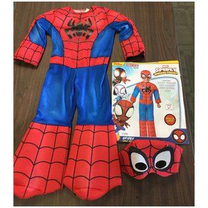 Spiderman Muscle Chest Spidey Amazing Friends Costume Child 2T-3T